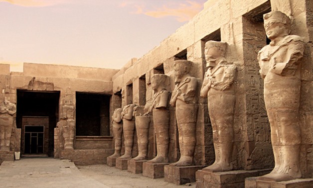 FILE - Karnak Temple in Luxor 