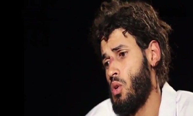 Libyan terrorist Abdel Rahim el-Mesmary, the mastermind of the 2017 Wahat attack - Screenshot of TV