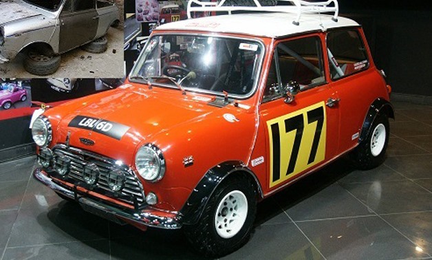 Mini Monte Carlo rally replica 177, model 1984 converted to 1965 model – Elhamy Ezzat