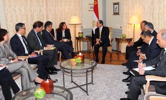 Sisi meets German FM during Berlin’s summit -
presedency