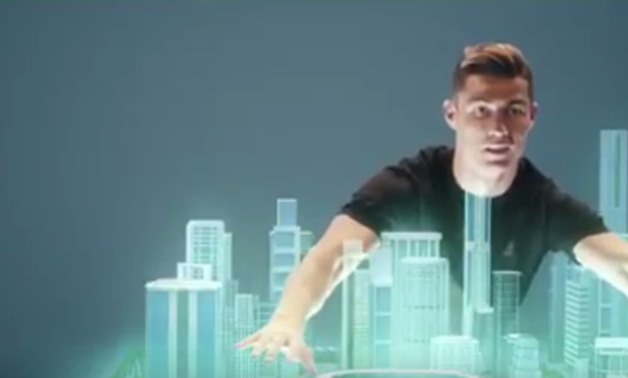 Cristiano Ronaldo in Egyptian Steel commercial 