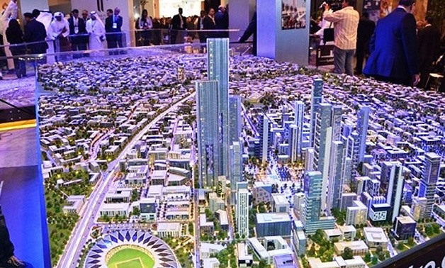  New Administrative Capital model displayed in Investment Conference held in Sharm El Sheikh in March 2015 – File photo