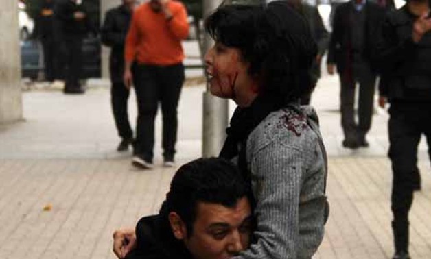 A Photo Capturing The Killing Moment Of Activist Shaimaa Al-Sabbagh