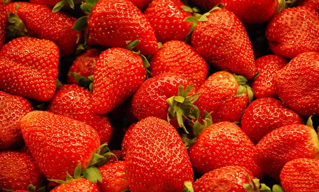 Strawberries via Wikimedia Commons - by MarcusObal