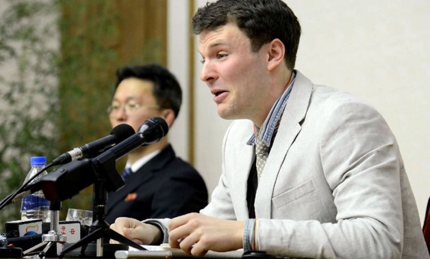 Otto Warmbier's funeral will be held at Wyoming High School -- located in the city of Wyoming, a suburb of Cincinnati -
 AFP/Handou