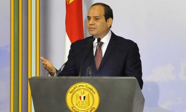 President Abdel Fatah Al-Sisi – File photo