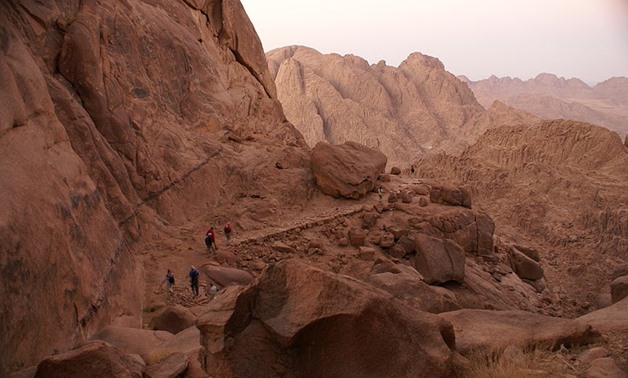 Sinai Hike –  CC via Wikimedia Commons/Florian Prischl