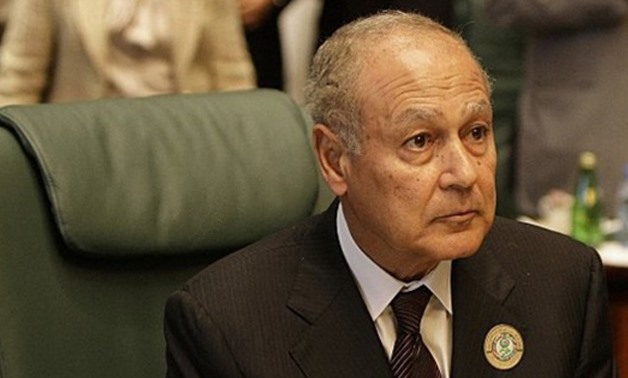  Secretary-General of the Arab League Ahmed Aboul Gheit - File photo