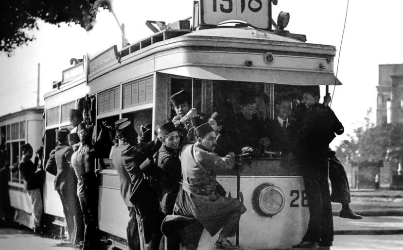 Tram in Cairo, 1934