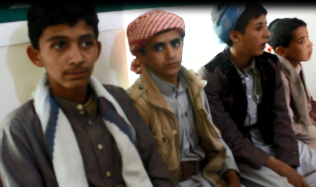 Children fought on the fronts of the Houthis who we interviewed them