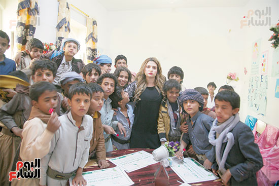 With - children - returning from the recruitment camps
