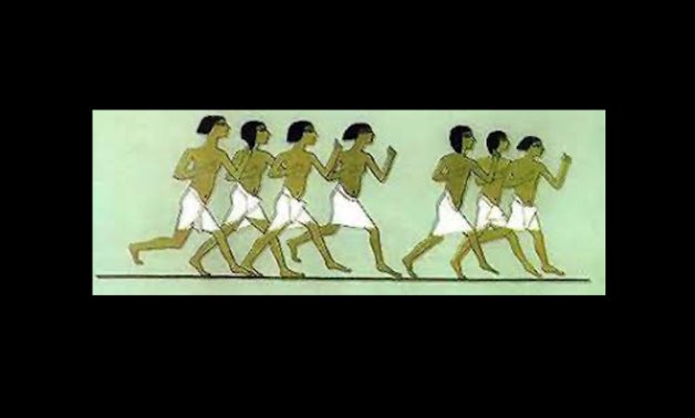 تظهر الأدلة أن ألعاب القوى ظهرت لأول مرة في مصر منذ 3800 عام