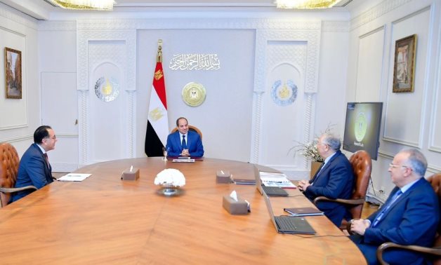 Egyptian president follows up on measures taken to increase agricultural lands' productivity