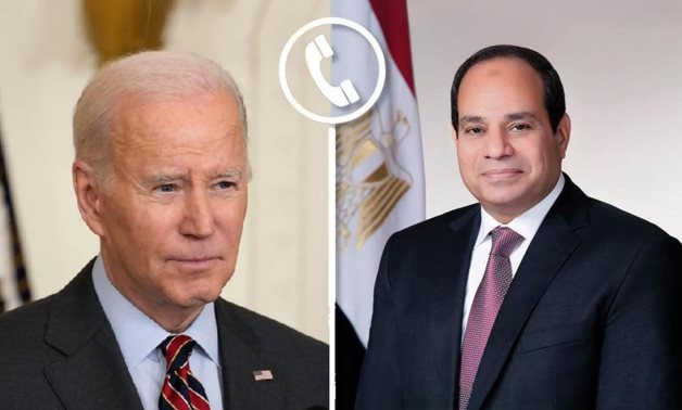 Sisi, Biden discuss fostering bilateral relations, strategic partnership