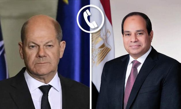 Sisi, German chancellor discuss regional developments over phone