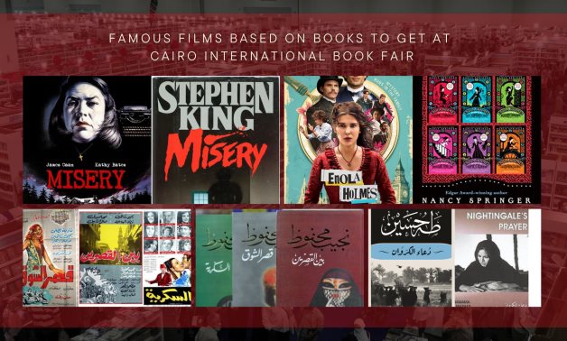 Famous Films Based on Books to Get at Cairo International book Fair